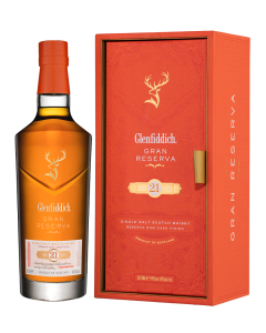 Виски Гленфиддик 21 лет ПУ 0,7л (уп-ка 3 бут)